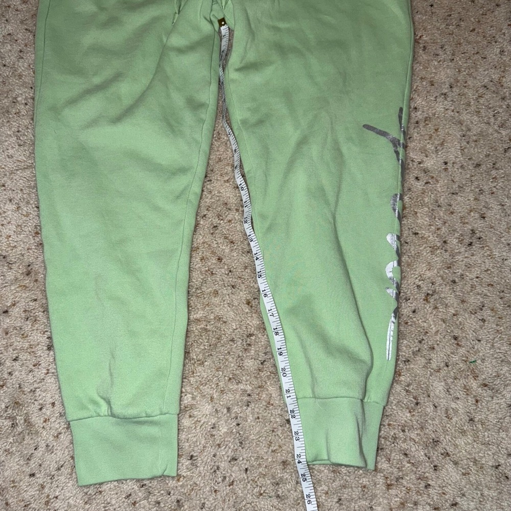 PINK Victoria's Secret Joggers‎ Lounge Pants Drawstring Silver Logo XL - Picture 3 of 6